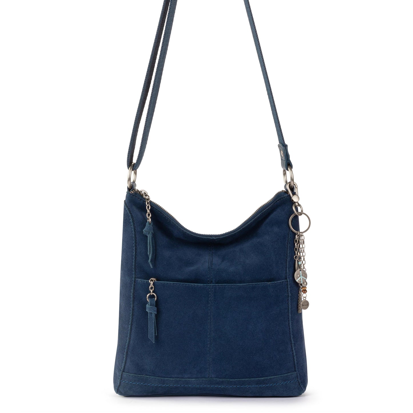 The Sak Lucia Crossbody Leather - Indigo Suede
