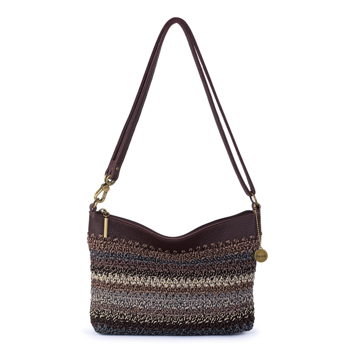 The Sak Lumi Crossbody Crochet - Aspen Stripe