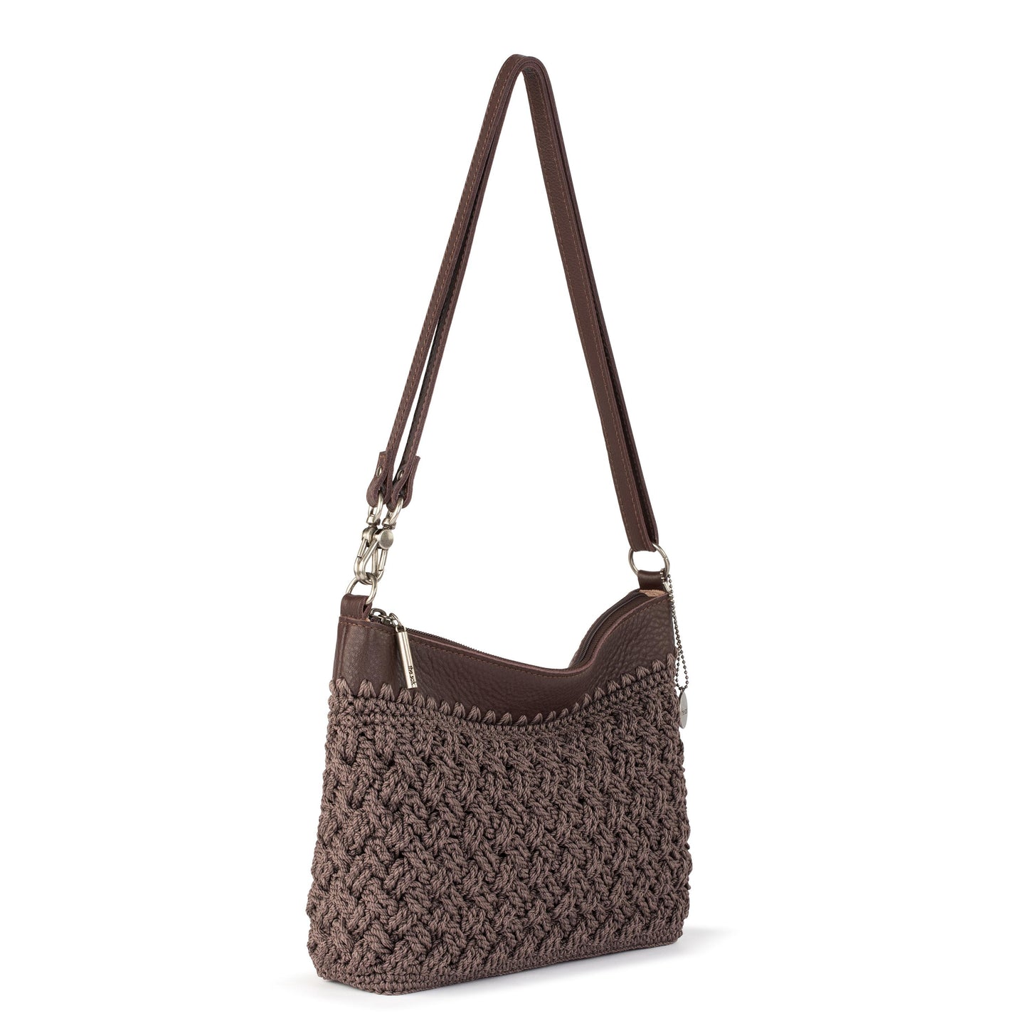 The Sak Lumi Crossbody Crochet - Mushroom Cozy Weave