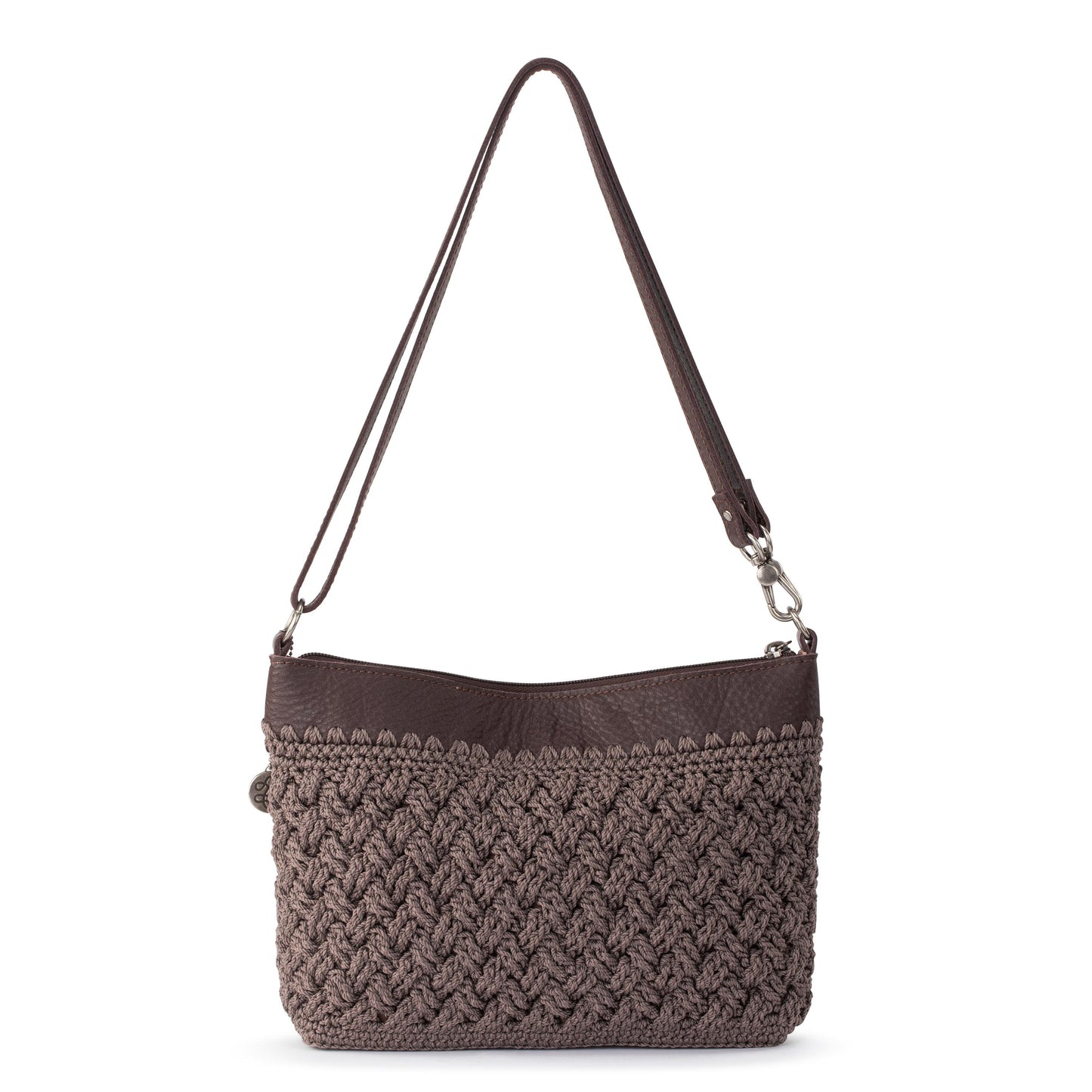 The Sak Lumi Crossbody Crochet - Mushroom Cozy Weave