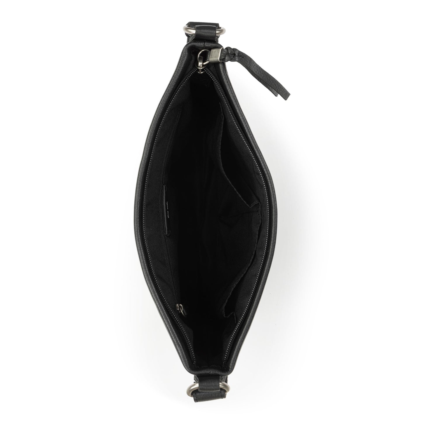 The Sak Melrose Crossbody Leather - Black Silver Stud