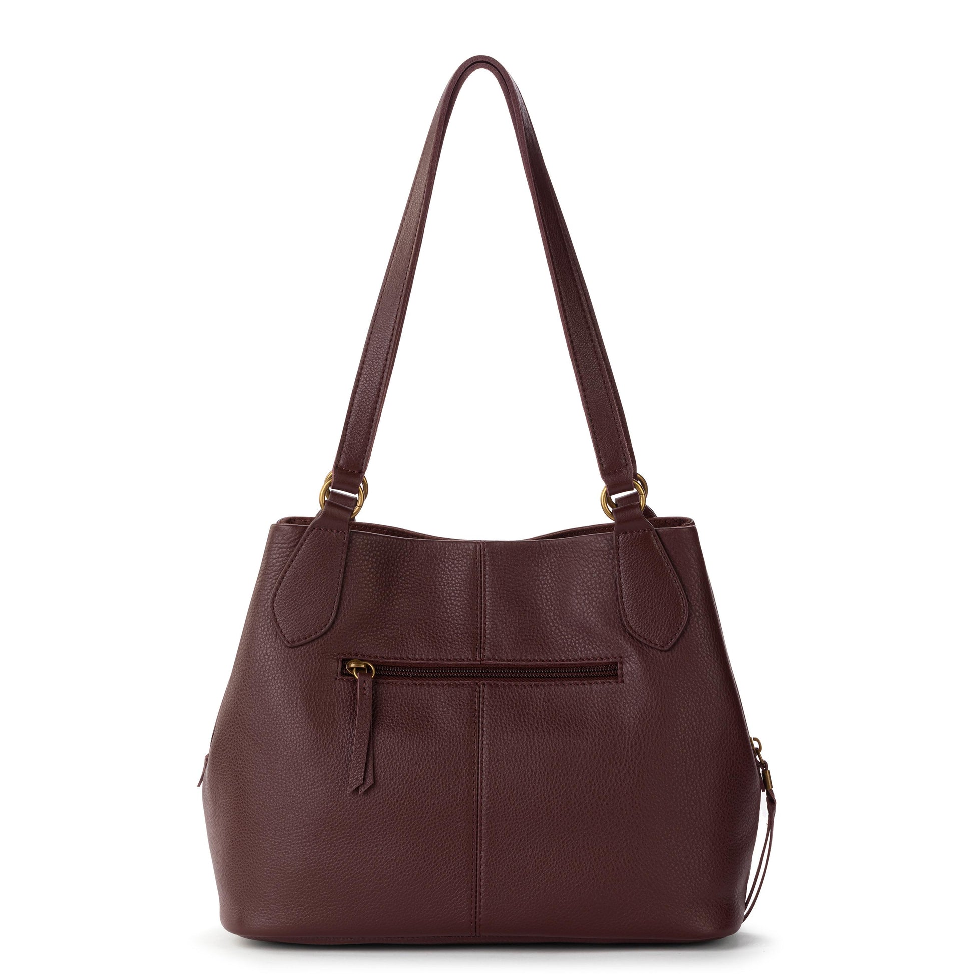 The Sak Melrose Satchel Leather - Mahogany