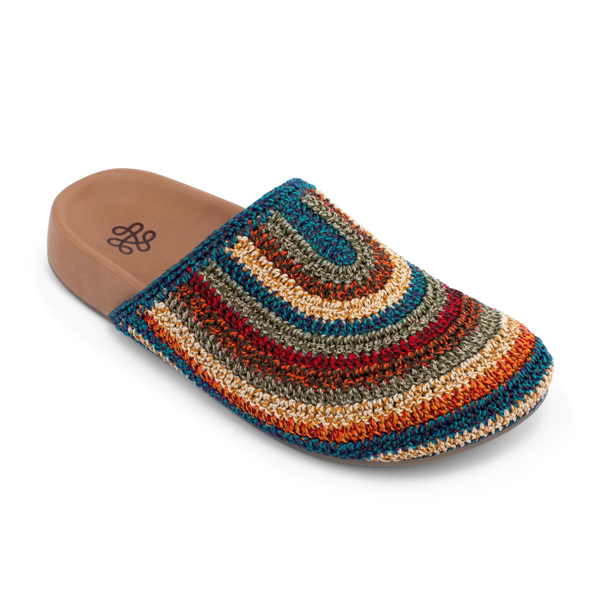 The Sak Bolinas Clog Crochet - Woodland Stripe