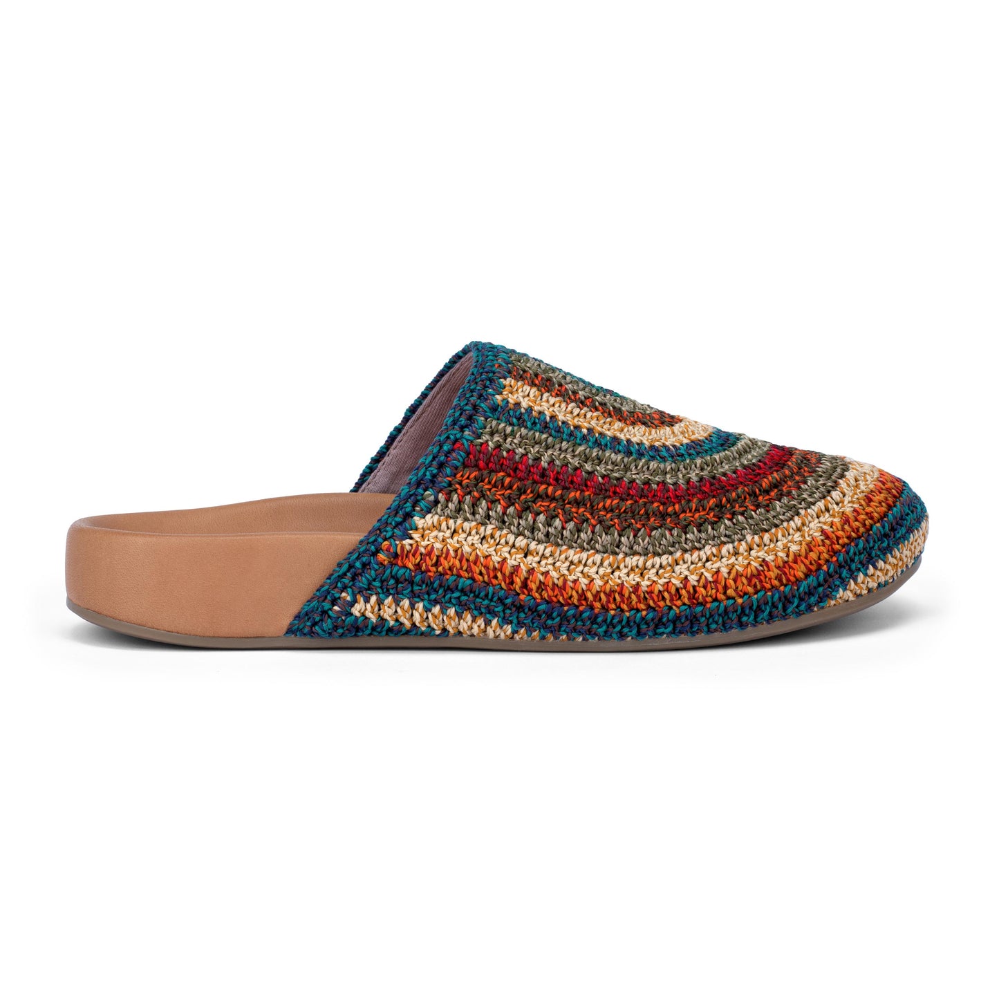 The Sak Bolinas Clog Crochet - Woodland Stripe