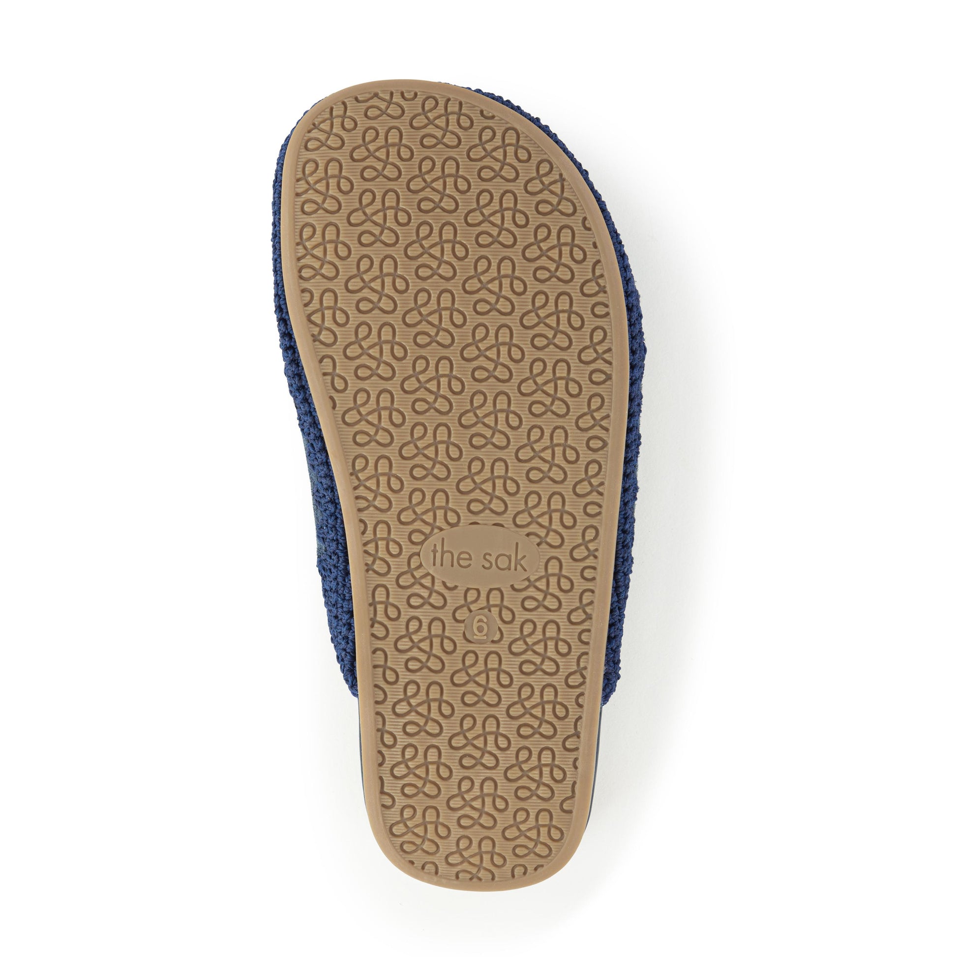 The Sak Bolinas Clog Crochet - Indigo Suede Patch