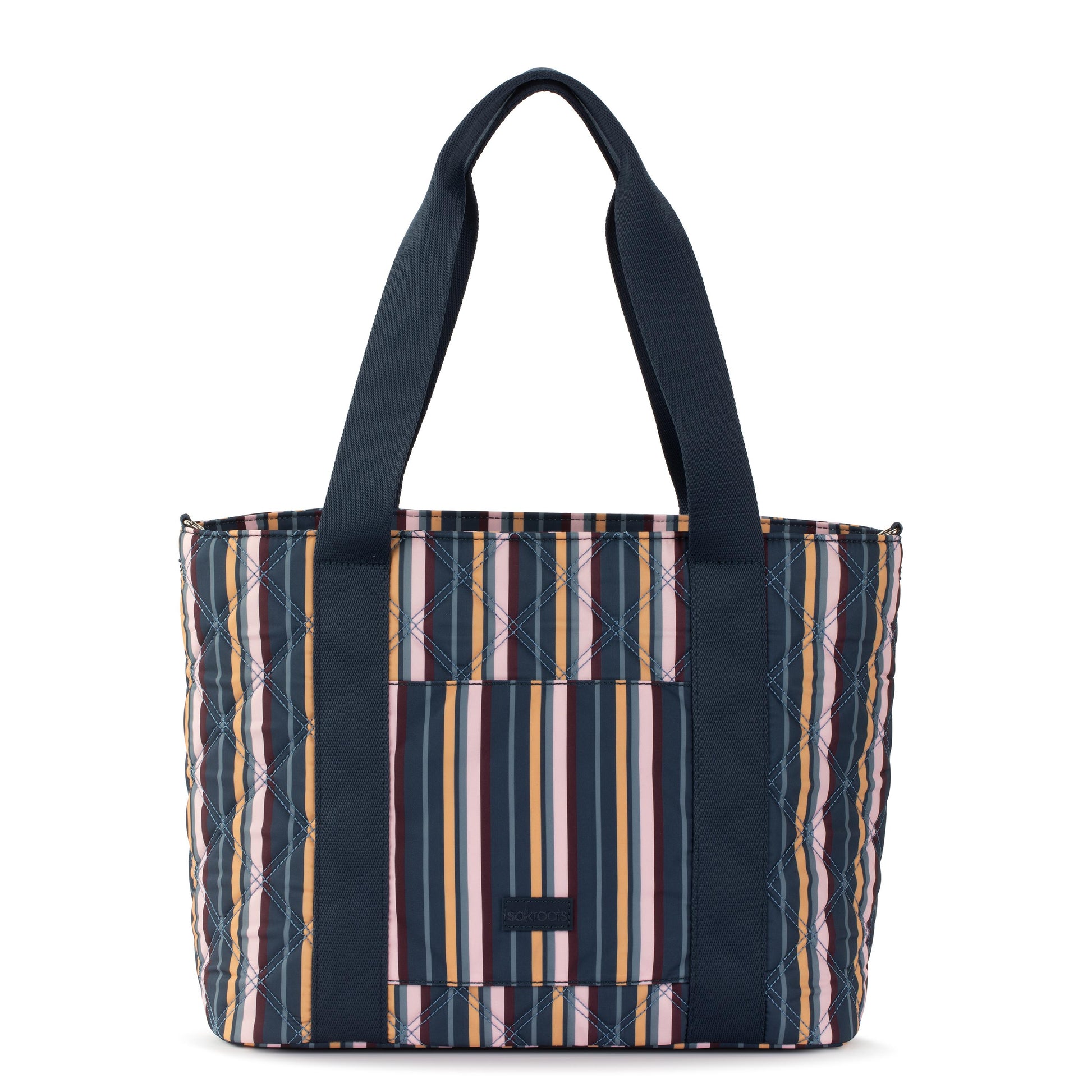 Sakroots Arlo Large Tote EcoTwill - Vibrant Multi Diamond Quilted