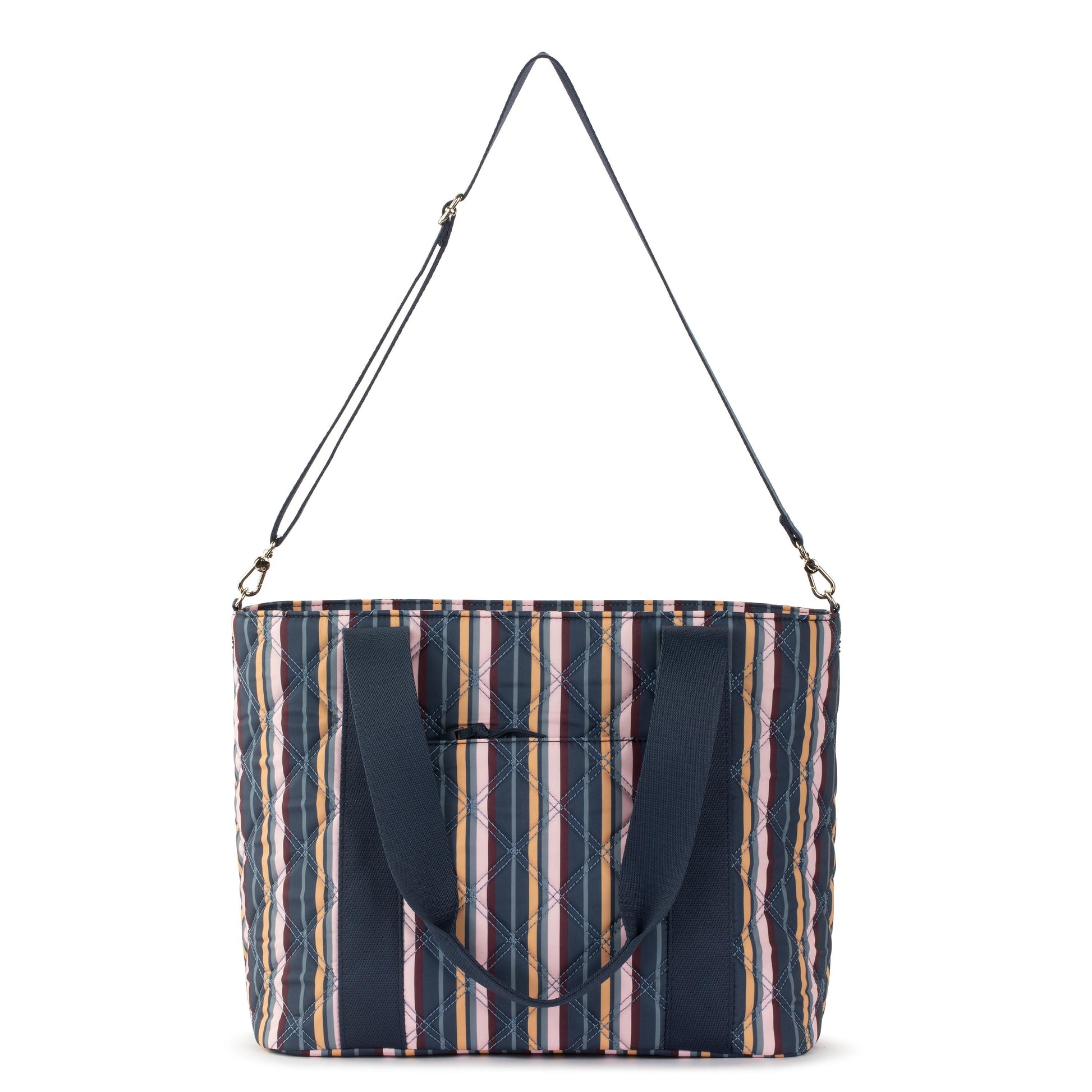 Sakroots Arlo Large Tote EcoTwill - Vibrant Multi Diamond Quilted