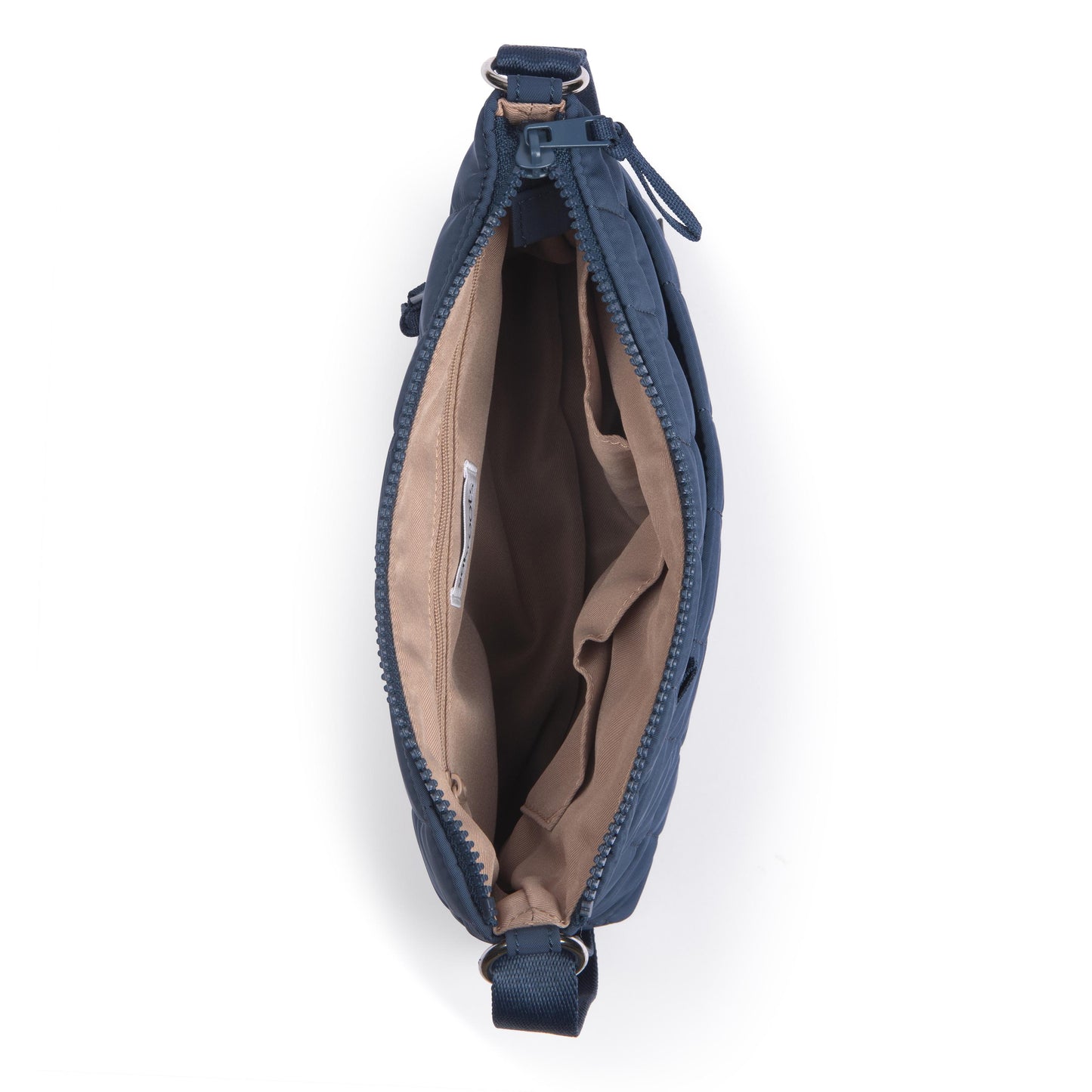 Sakroots Basic Crossbody EcoTwill - Indigo Woven Quilted