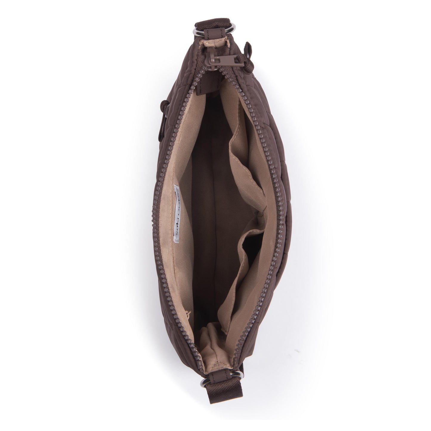 Sakroots Basic Crossbody EcoTwill - Mahogany Woven Quilted