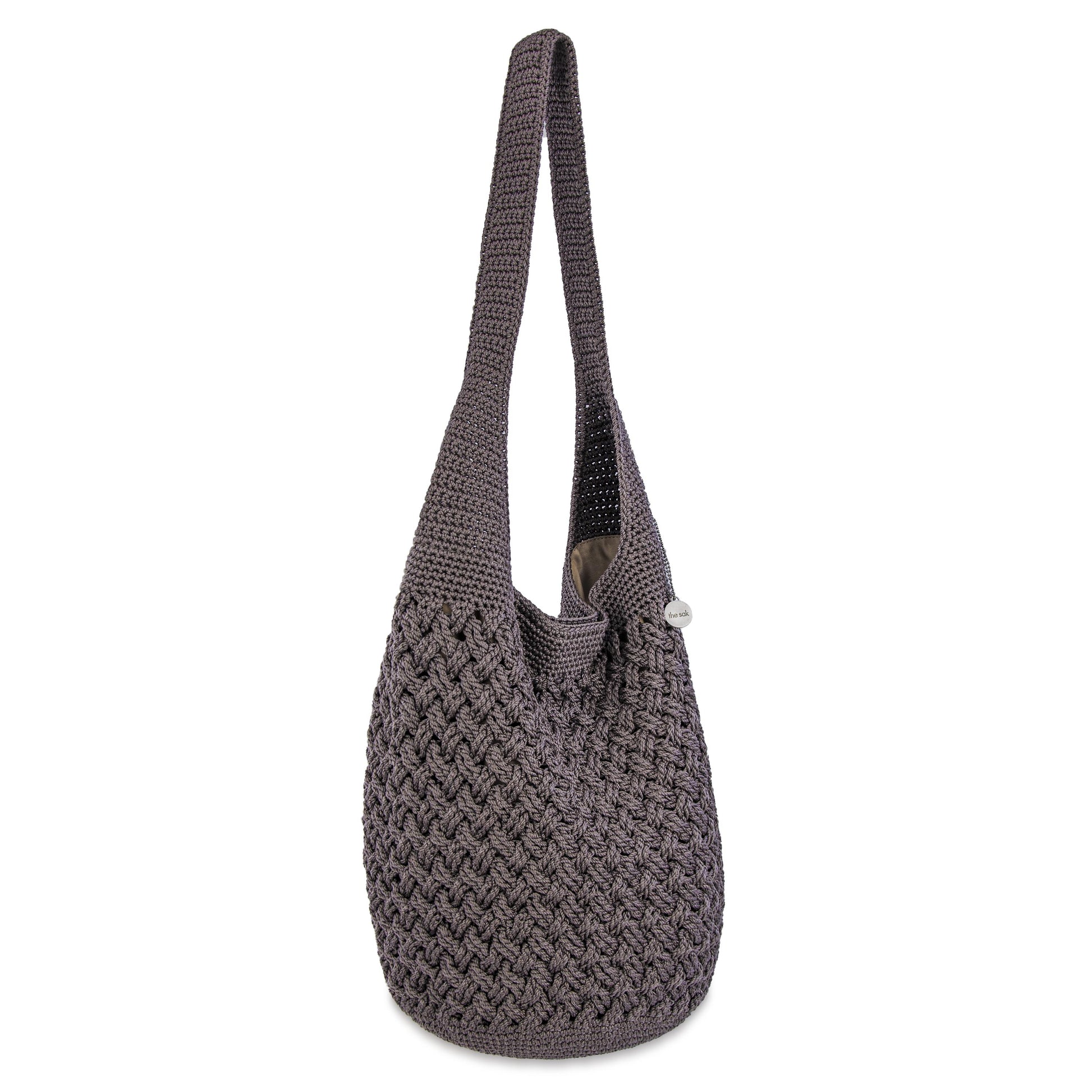 The Sak 120 Hobo Crochet - Mushroom Cozy Weave