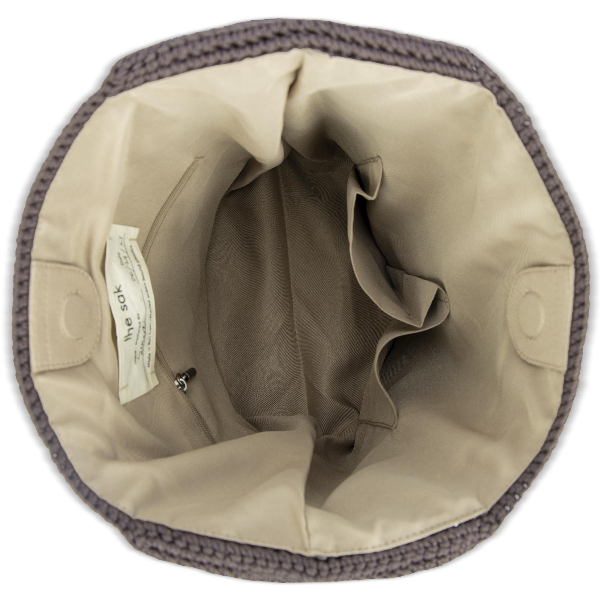 The Sak 120 Hobo Crochet - Mushroom Cozy Weave