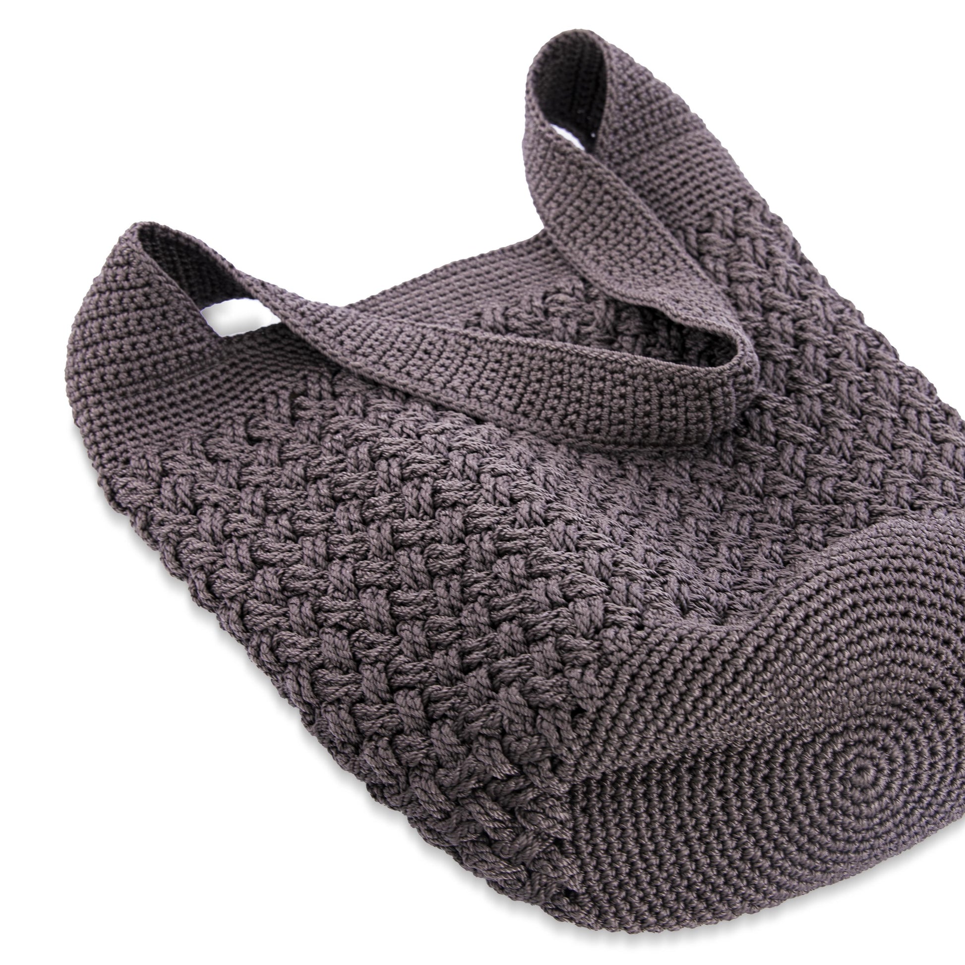 The Sak 120 Hobo Crochet - Mushroom Cozy Weave