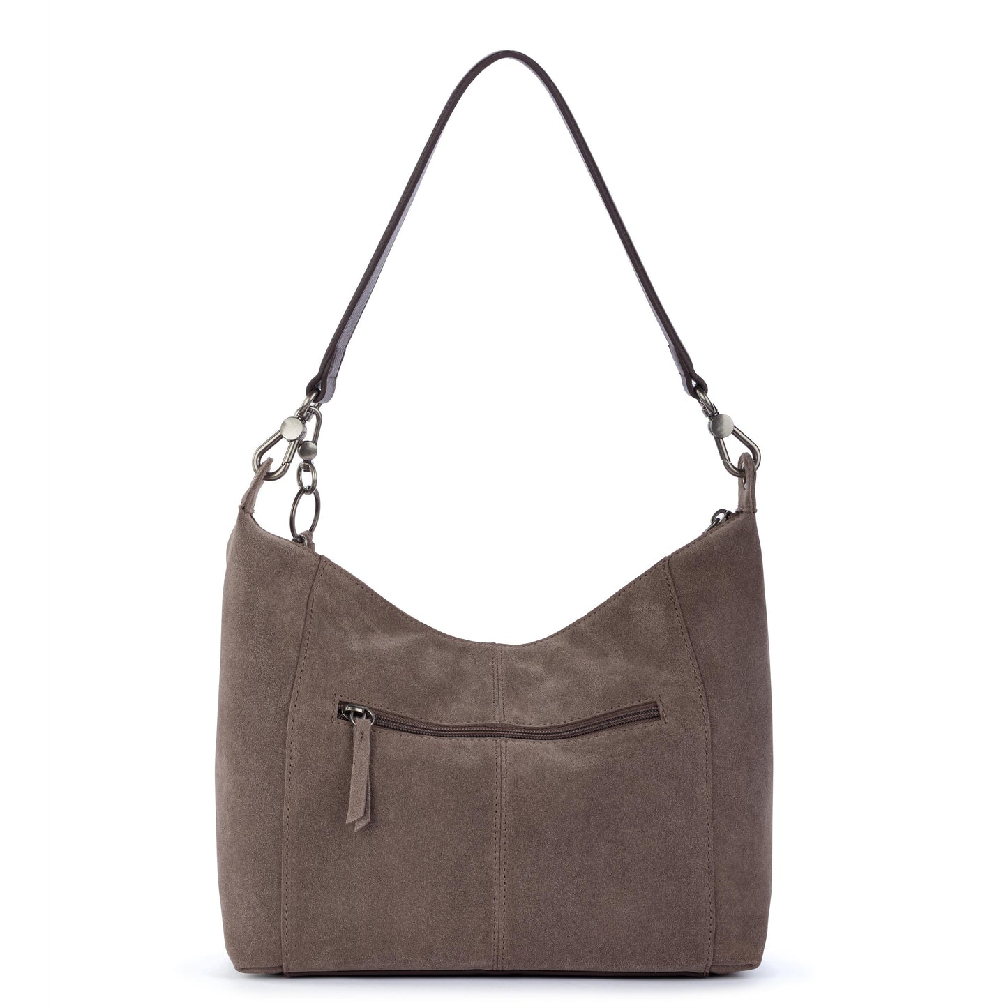 The Sak Alameda Hobo Leather - Mushroom Suede
