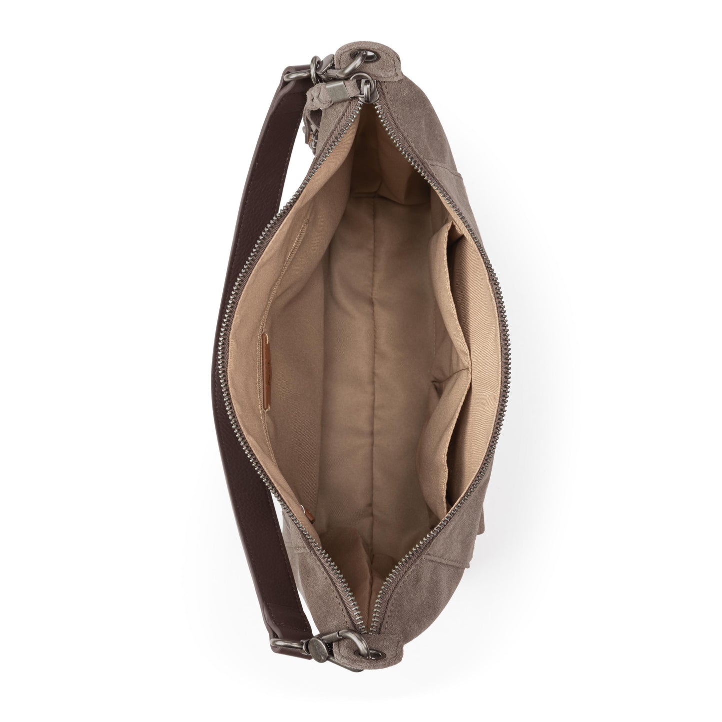 The Sak Alameda Hobo Leather - Mushroom Suede