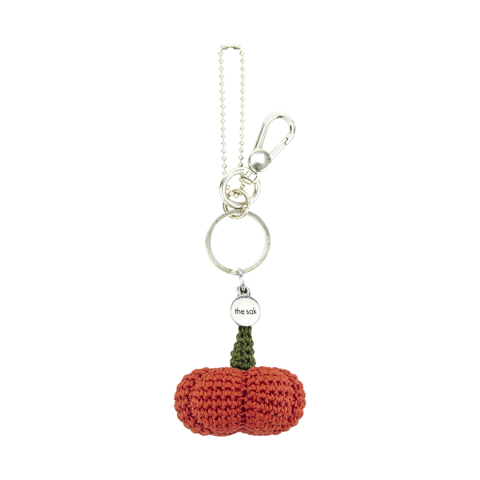 The Sak Yarnicharmz Holiday Dangle Crochet - Pumpkin
