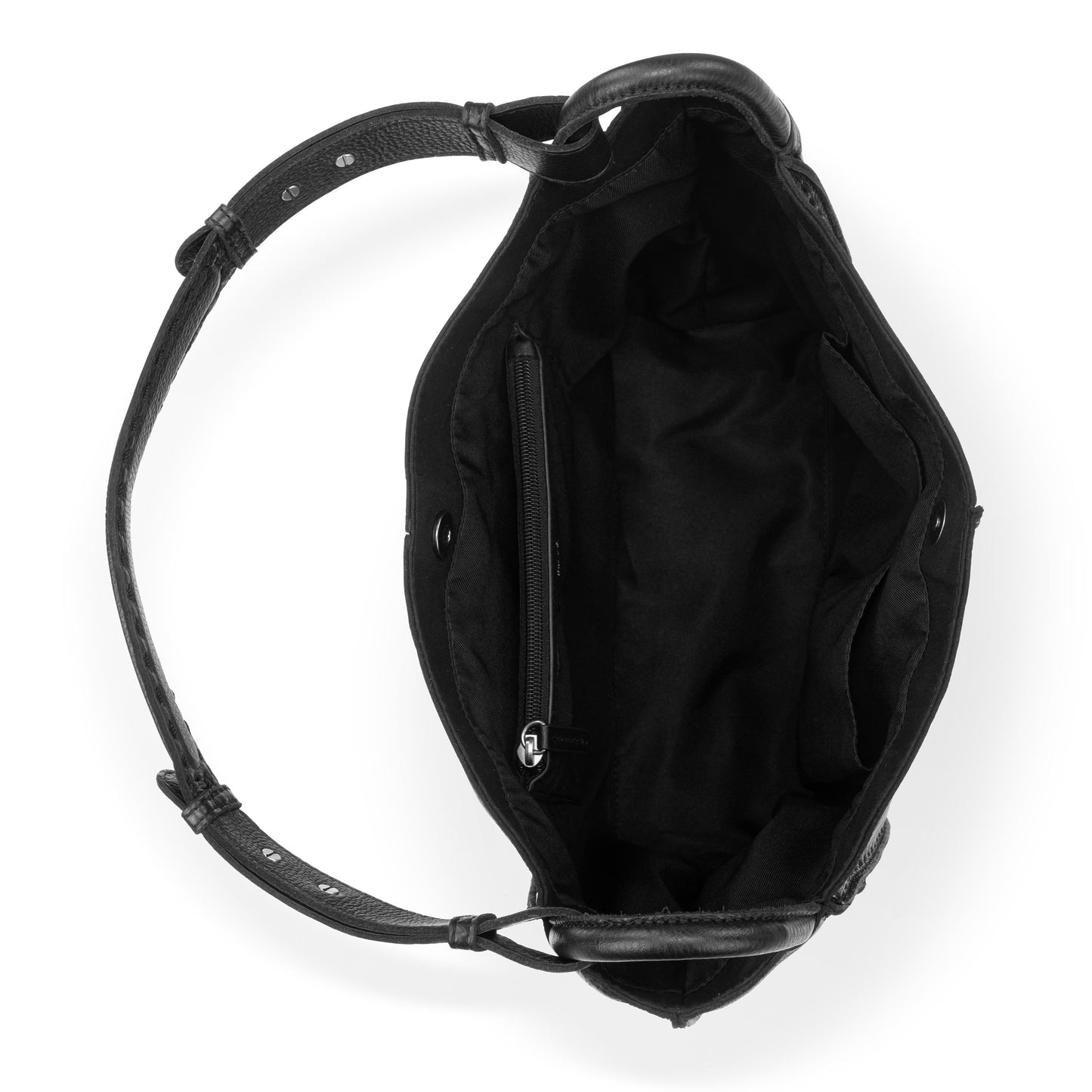 The Sak Los Feliz Med Tote - Leather - Black