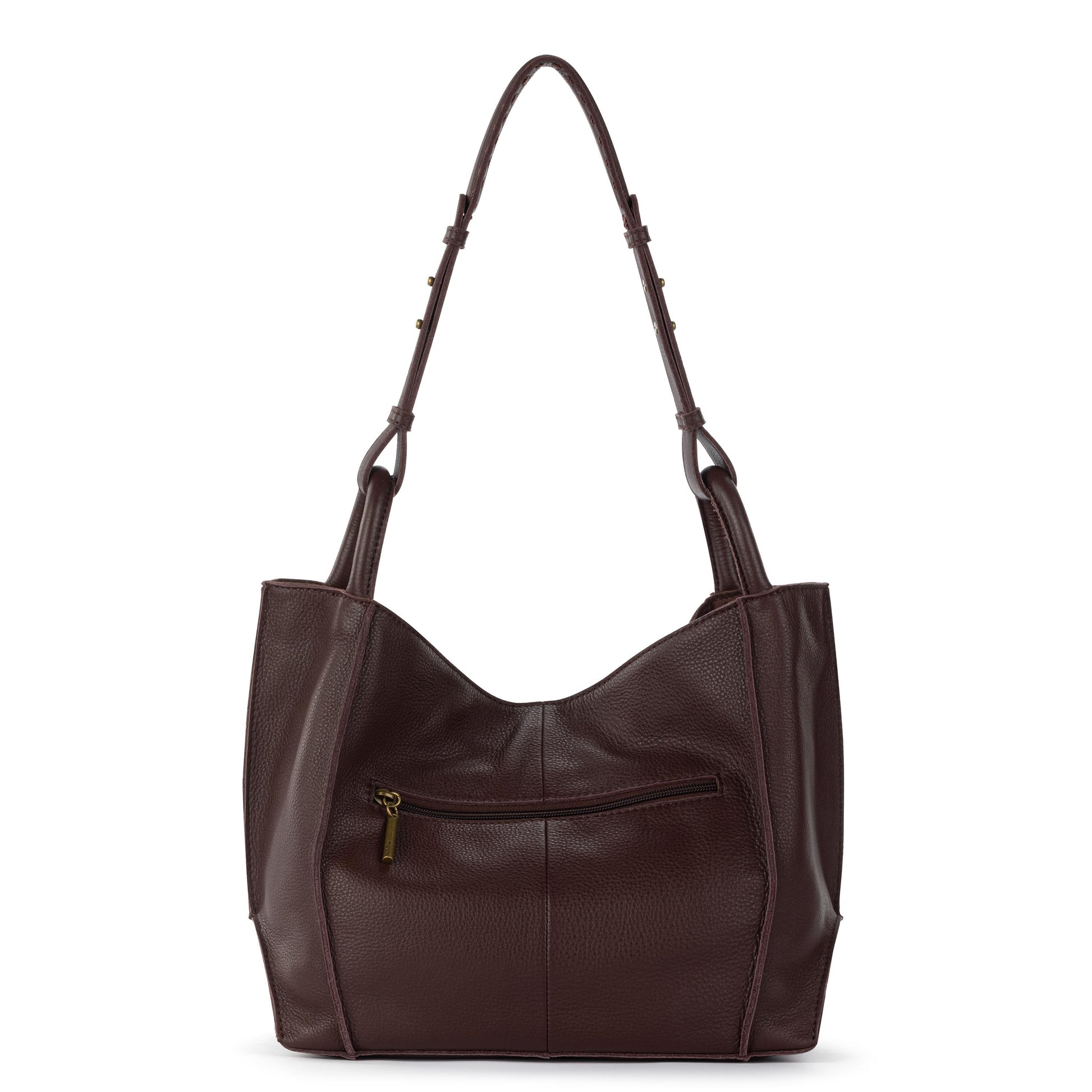 The Sak Los Feliz Med Tote - Leather - Mahogany