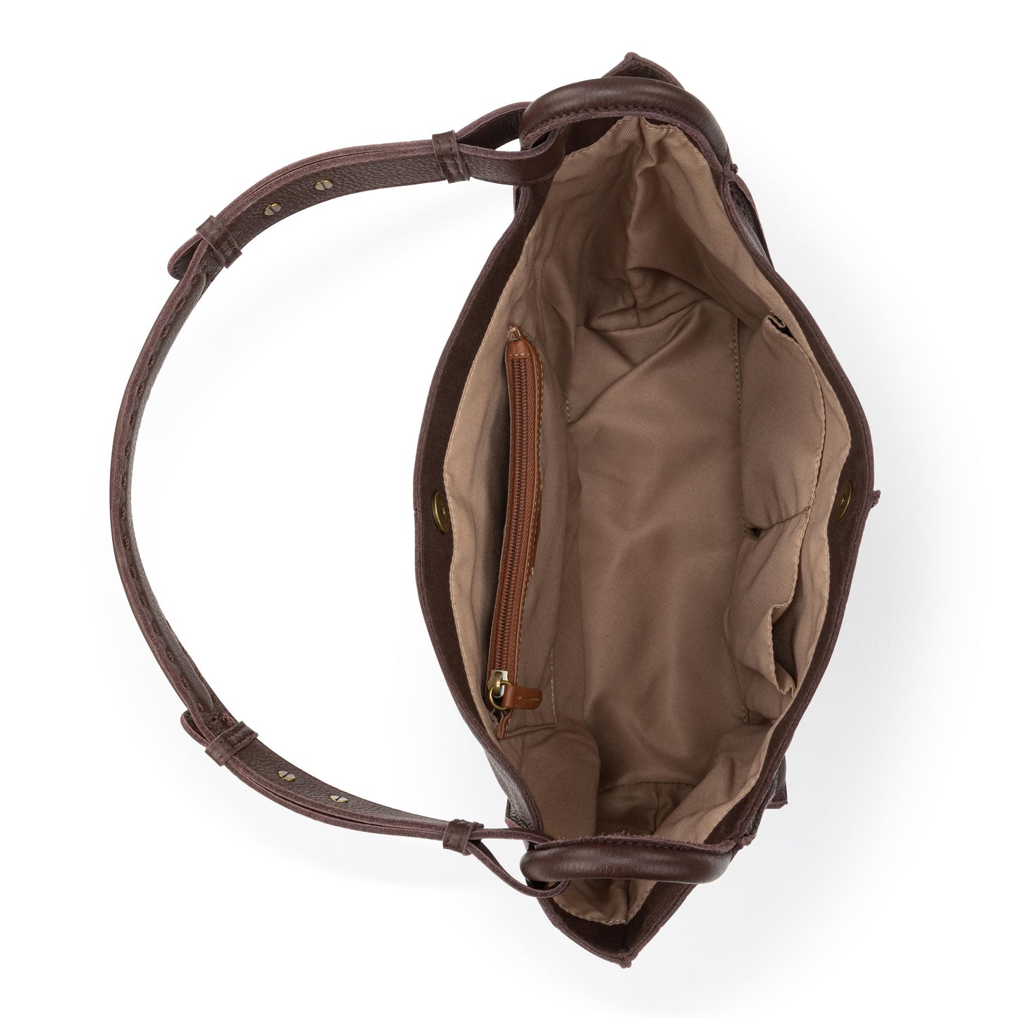 The Sak Los Feliz Med Tote - Leather - Mahogany