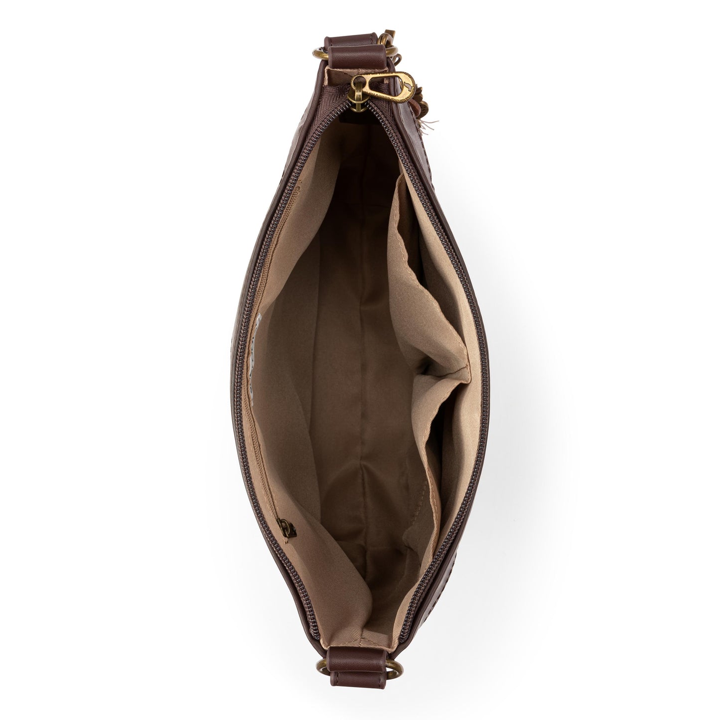 Sakroots Arcadia Recycled Crossbody Vegan Leather - Mahogany