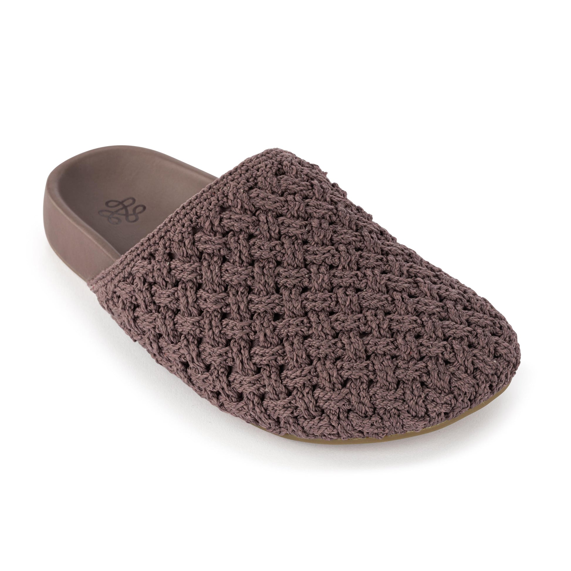 The Sak Bolinas Clog Crochet - Mushroom Cozy Weave