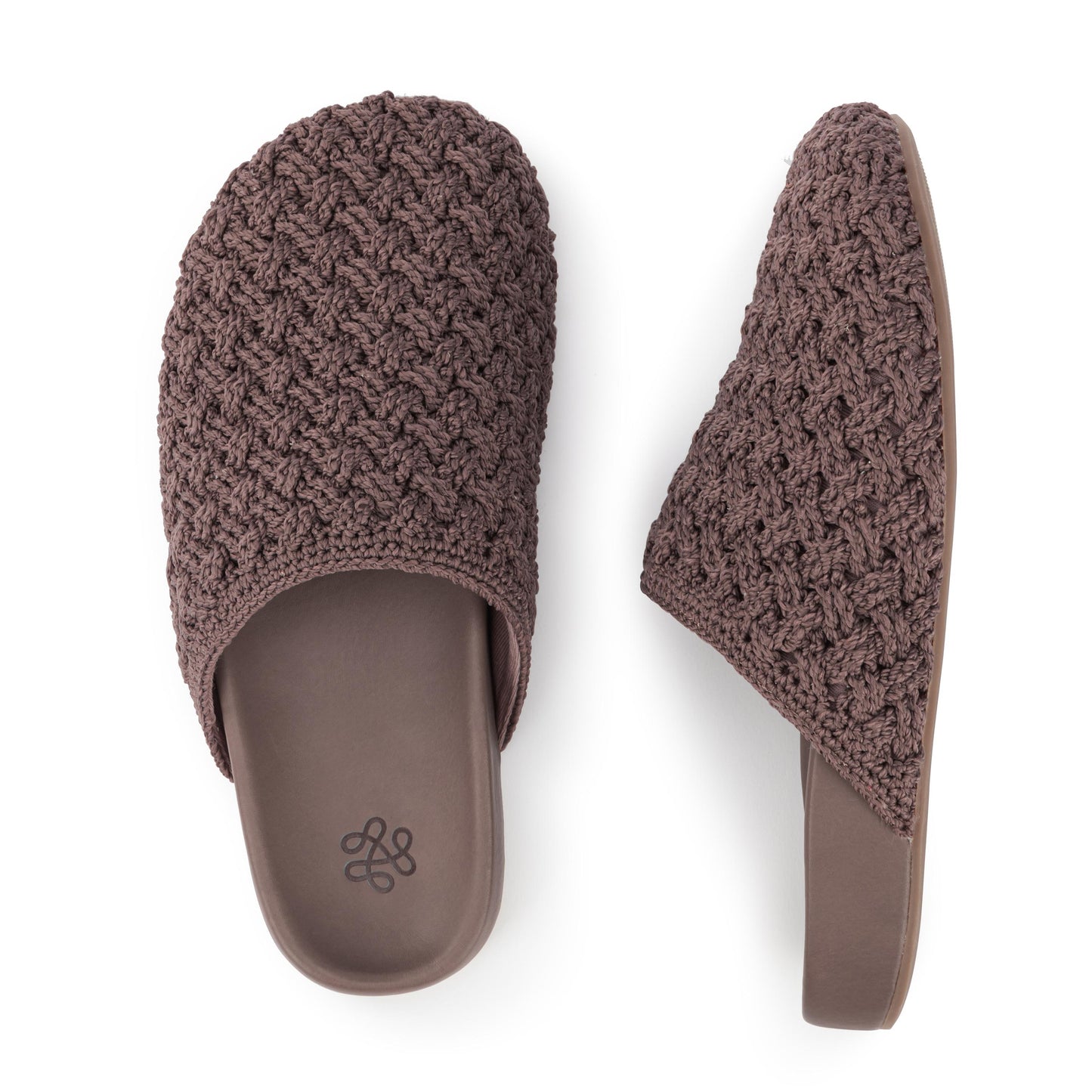 The Sak Bolinas Clog Crochet - Mushroom Cozy Weave