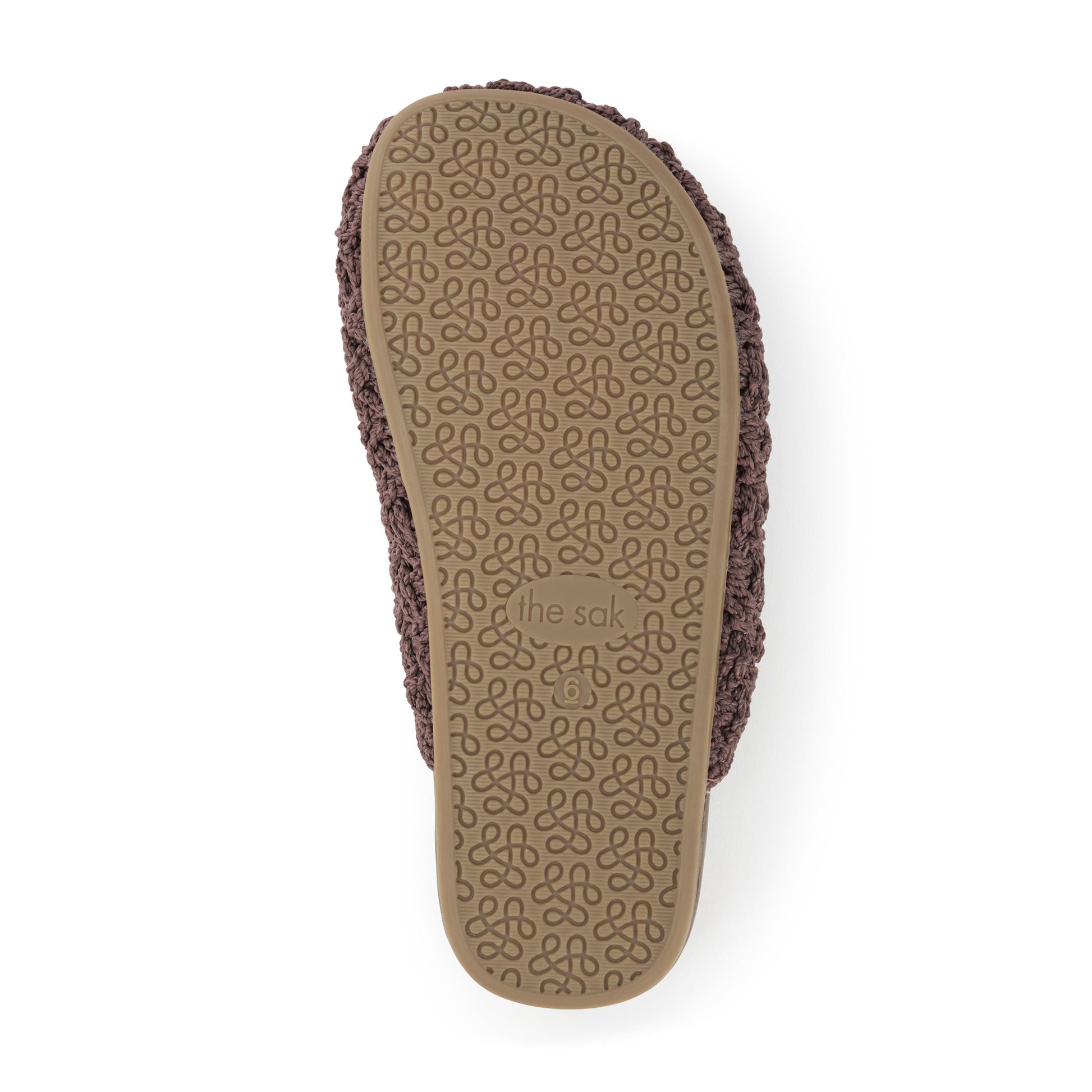 The Sak Bolinas Clog Crochet - Mushroom Cozy Weave
