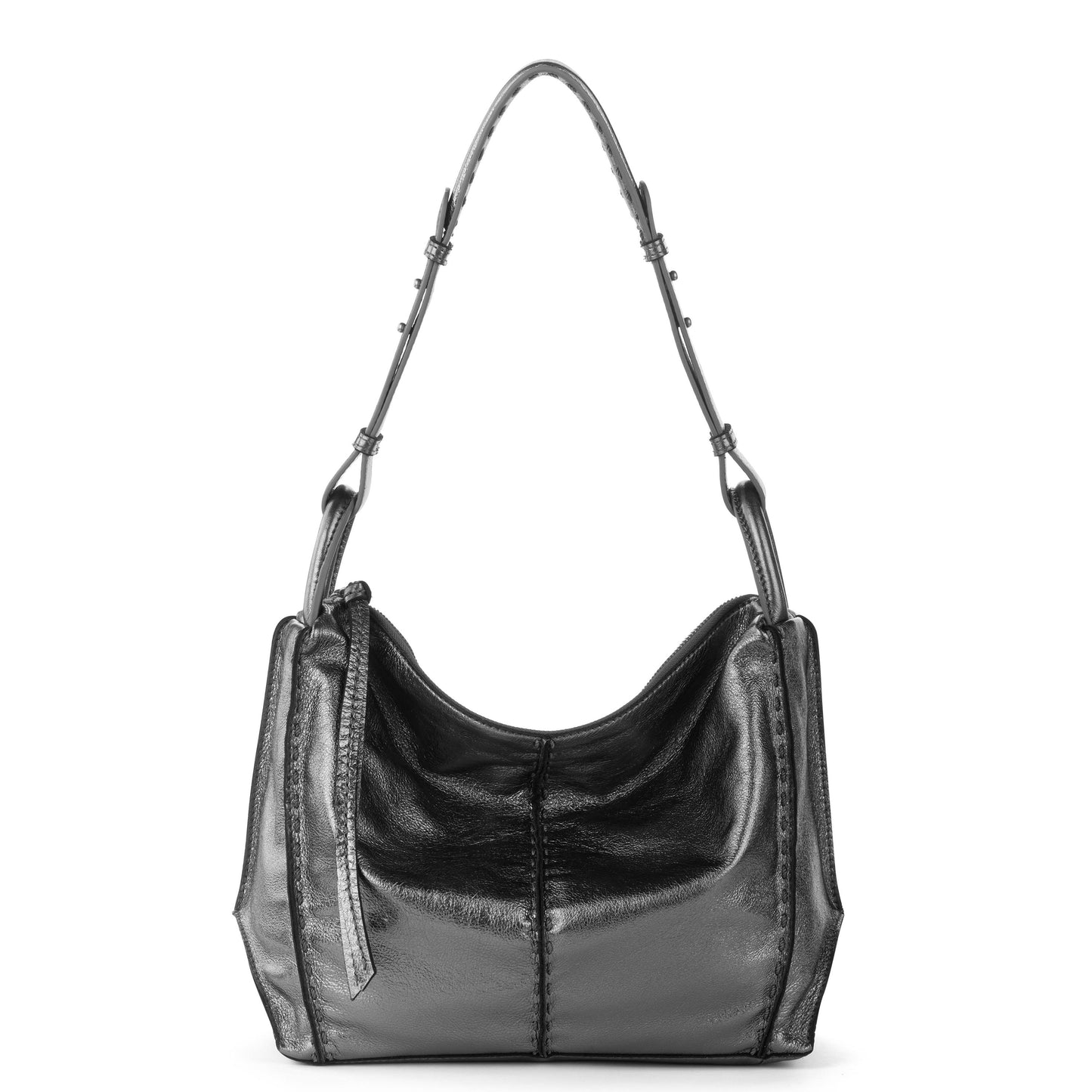 The Sak Los Feliz Slouchy Hobo - Leather - Gunmetal