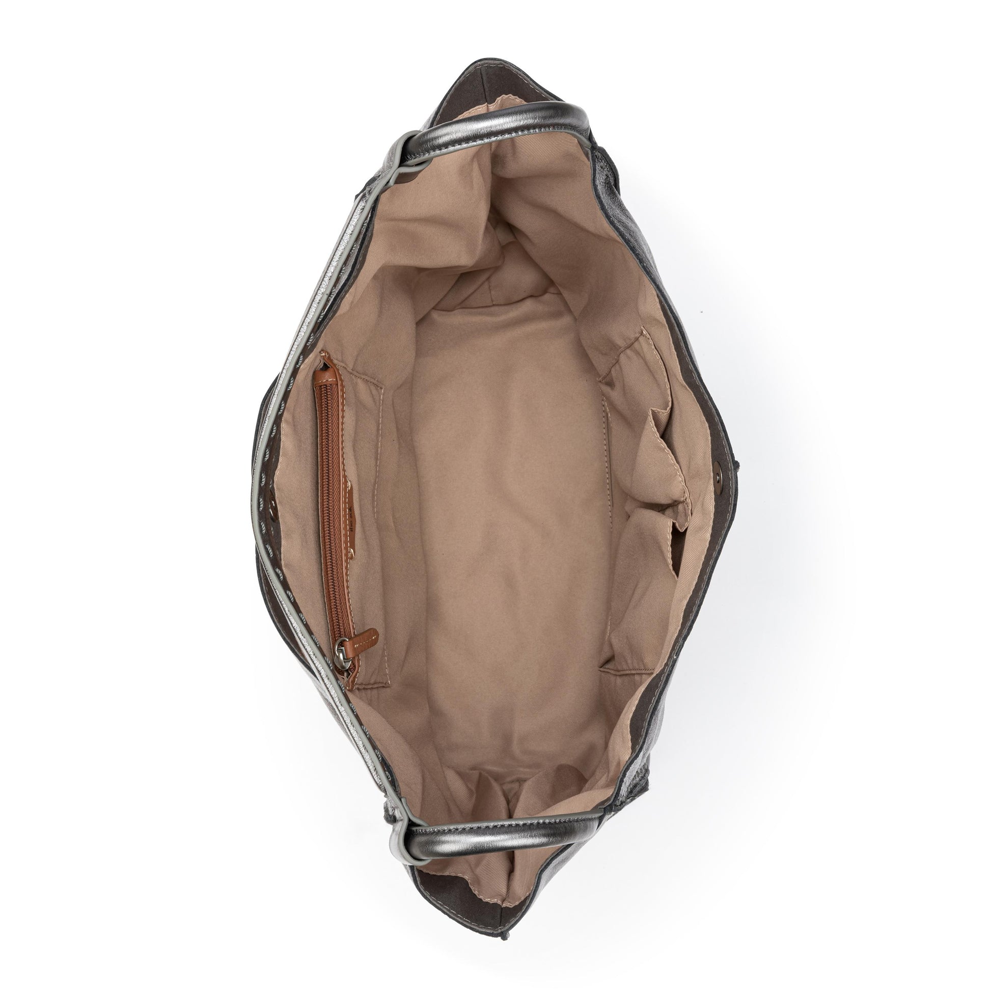 The Sak Los Feliz Large Tote - Leather - Gunmetal