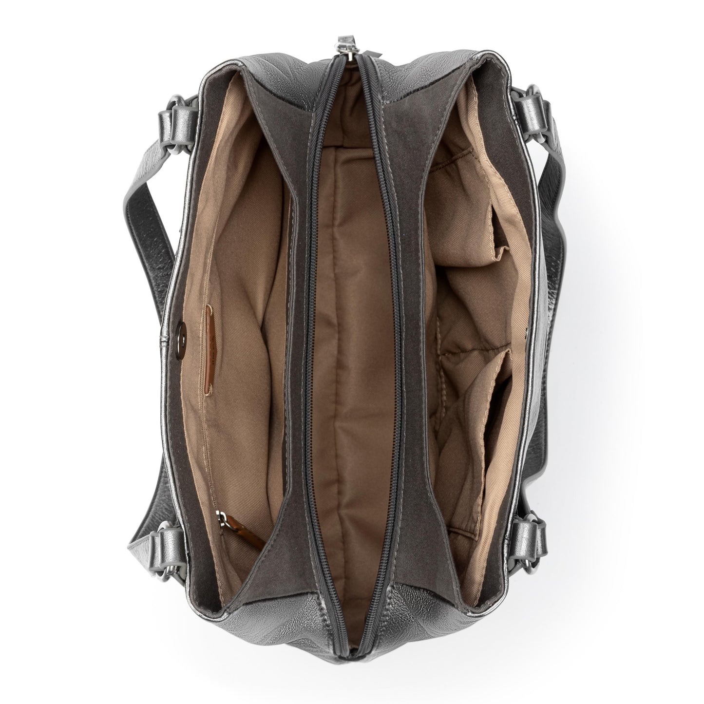 The Sak Melrose Leather Soft Satchel - Leather - Gunmetal