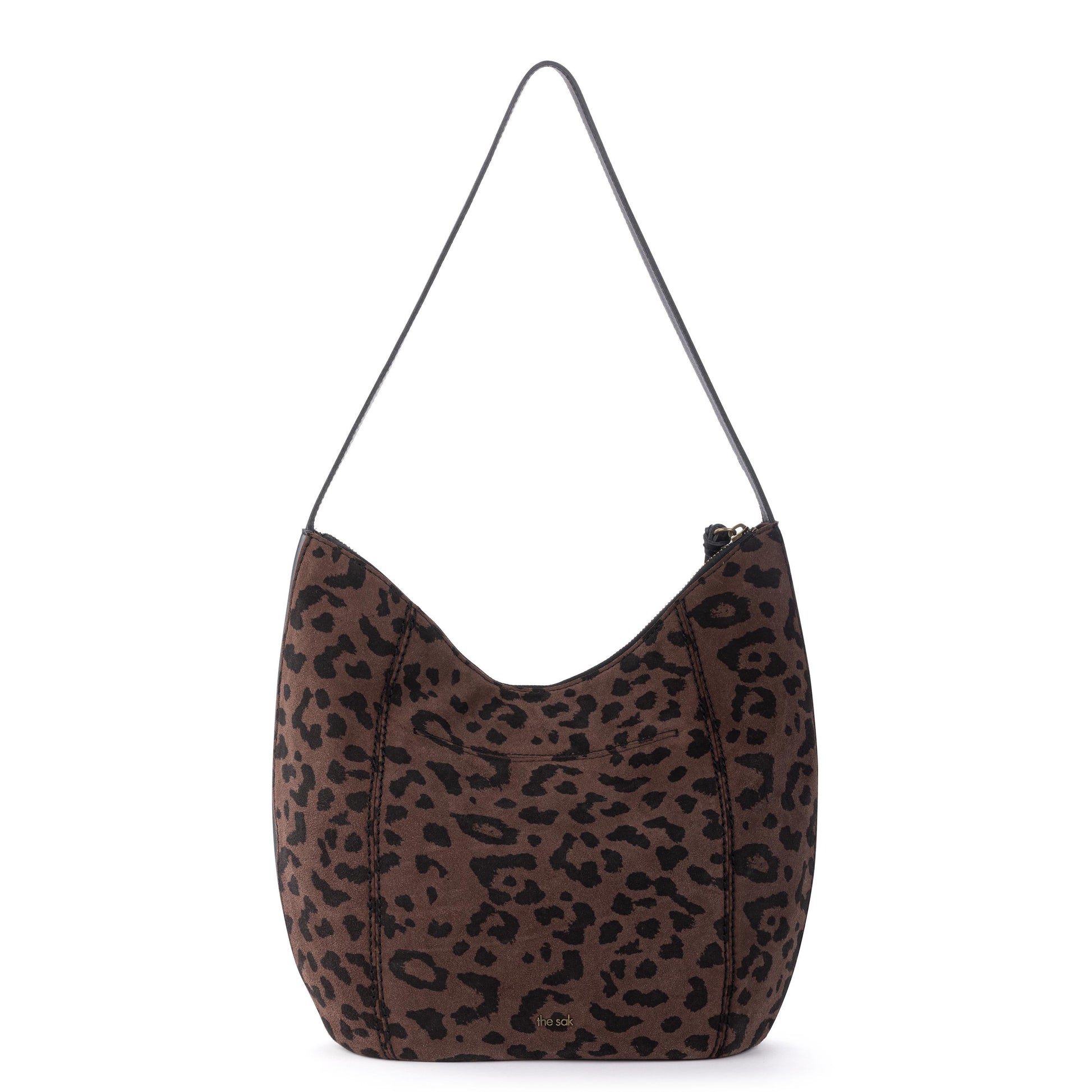 The Sak Sequoia Shoulder Hobo - Leather - Leopard Suede