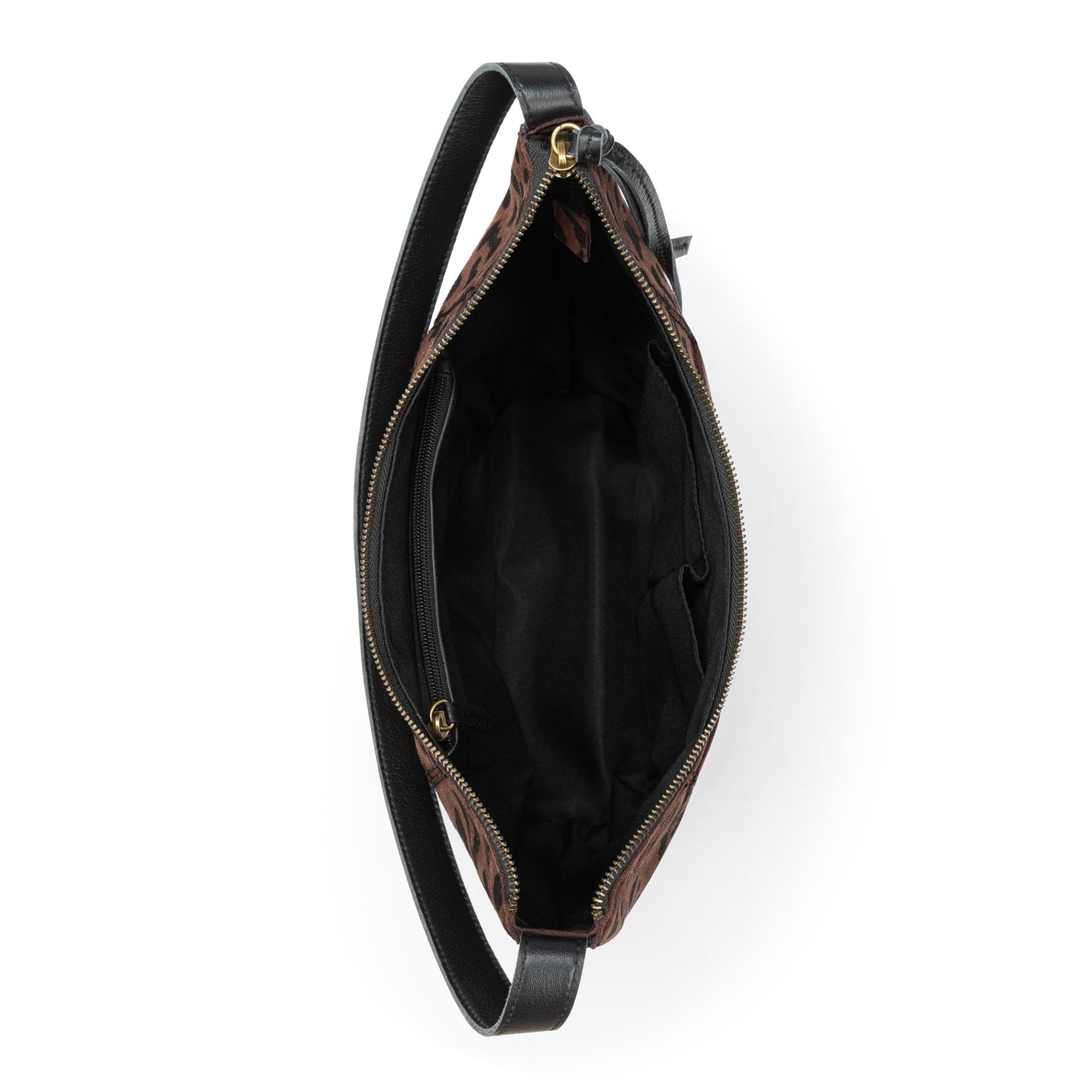 The Sak Sequoia Shoulder Hobo - Leather - Leopard Suede