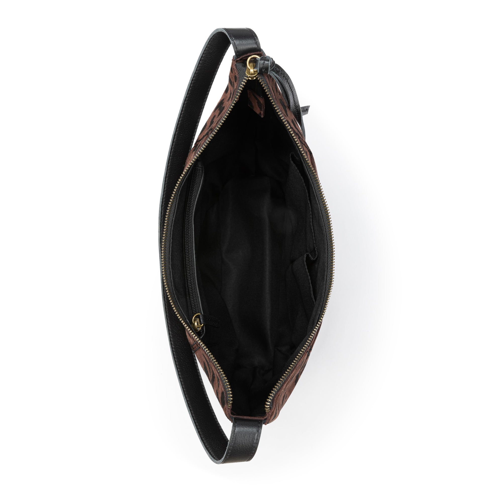 The Sak Sequoia Shoulder Hobo - Leather - Leopard Suede