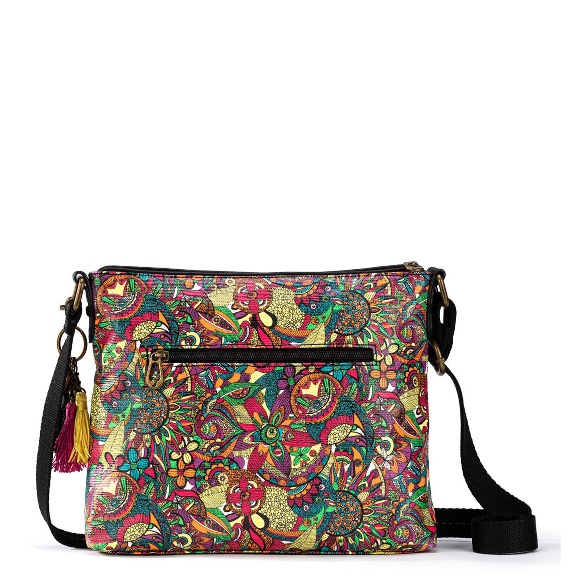 Sakroots Basic Crossbody Canvas - |Rainbow Spirit Desert|
