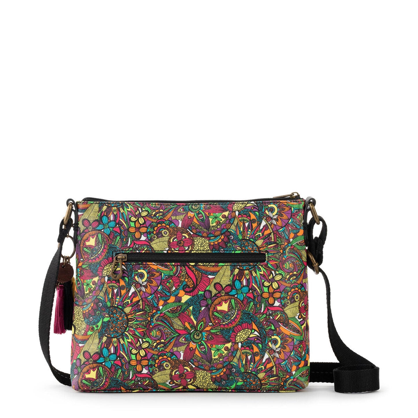 Sakroots Basic Crossbody Canvas - |Rainbow Spirit Desert|