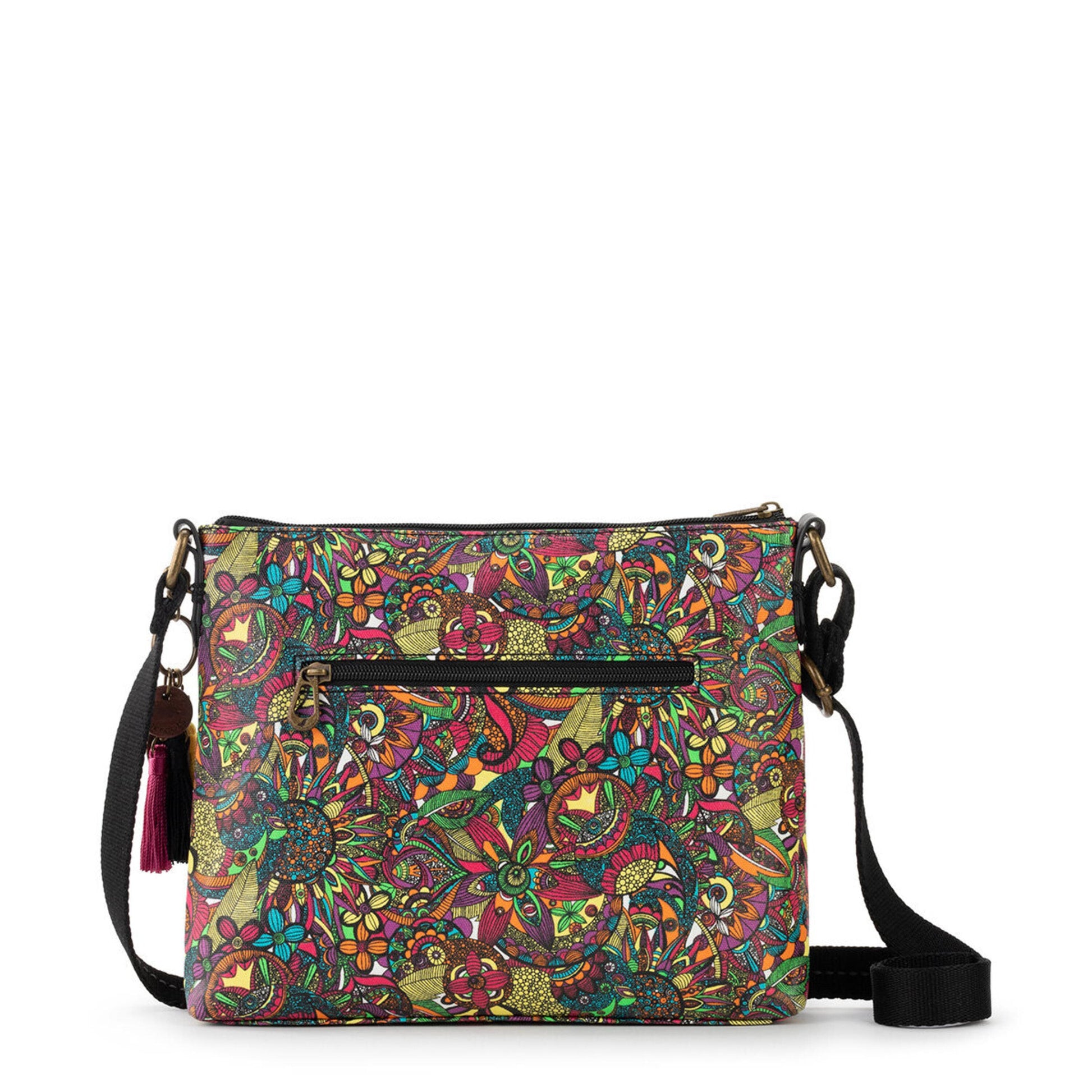 Sakroots Basic Crossbody Canvas - |Rainbow Spirit Desert|