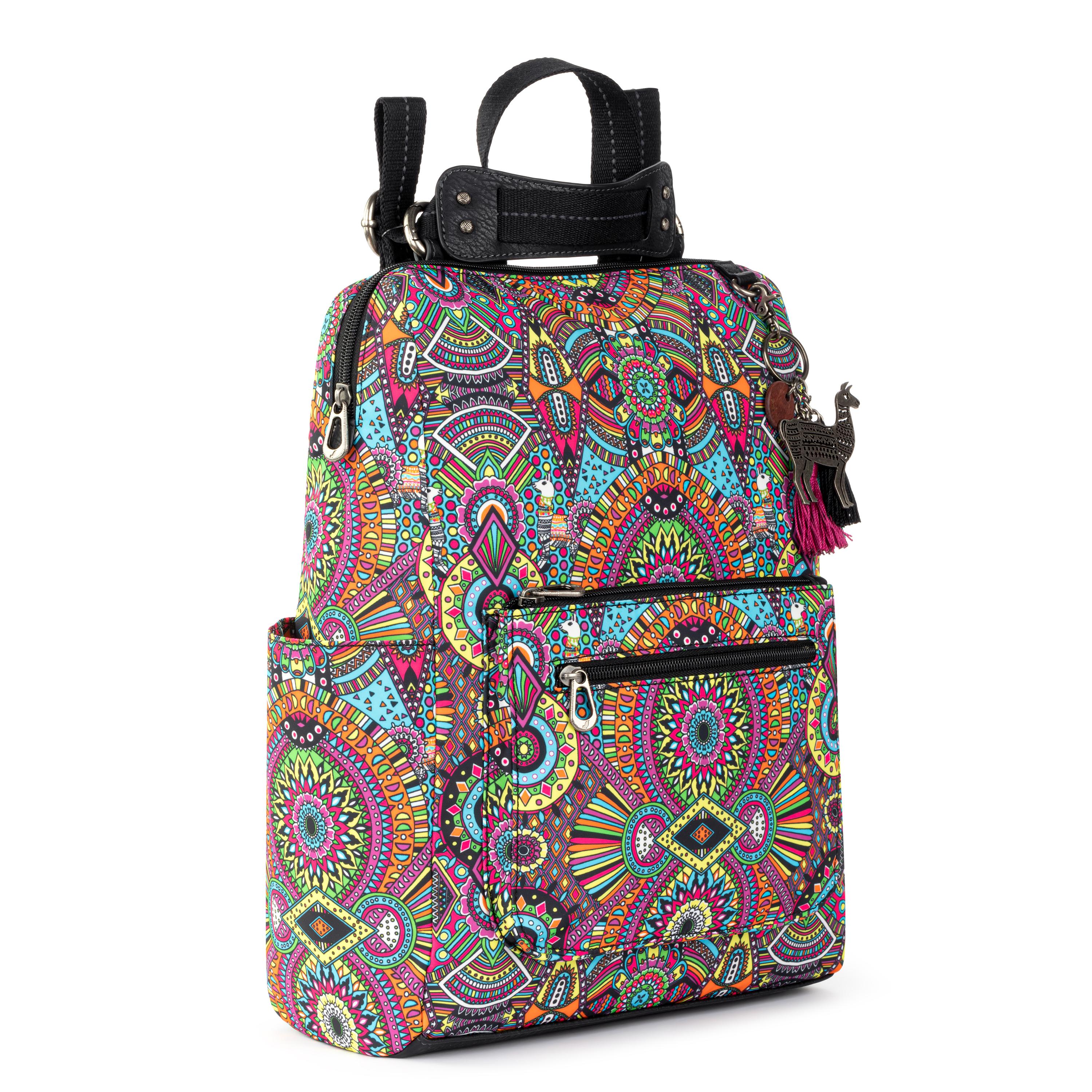 Sakroots Loyola Backpack - EcoTwill - Rainbow Wanderlust