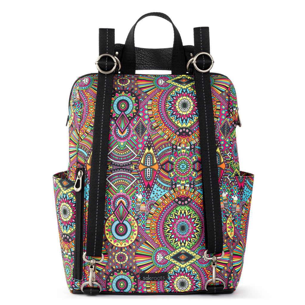 Sakroots Loyola Backpack - EcoTwill - Rainbow Wanderlust