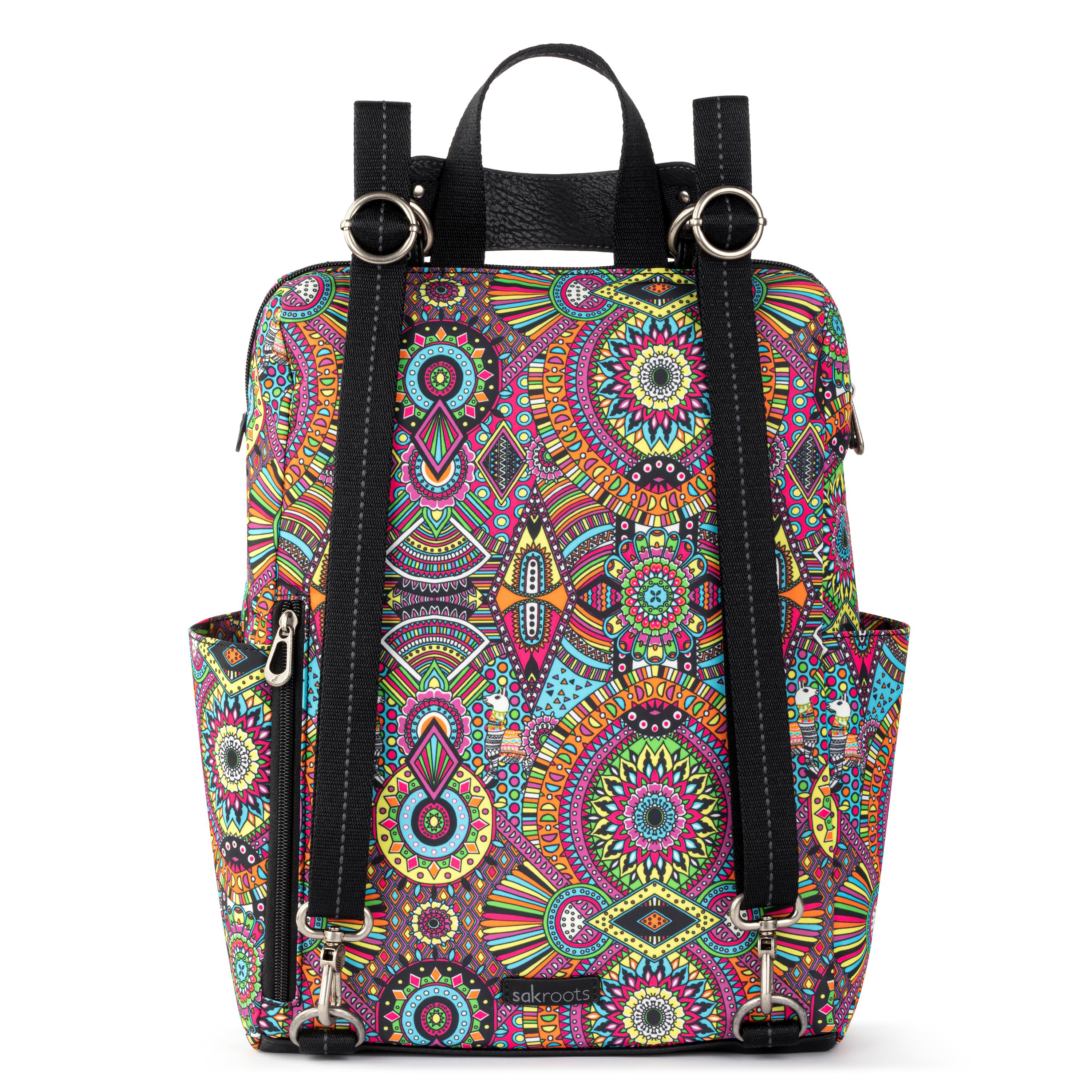 Sakroots Loyola Backpack - EcoTwill - Rainbow Wanderlust