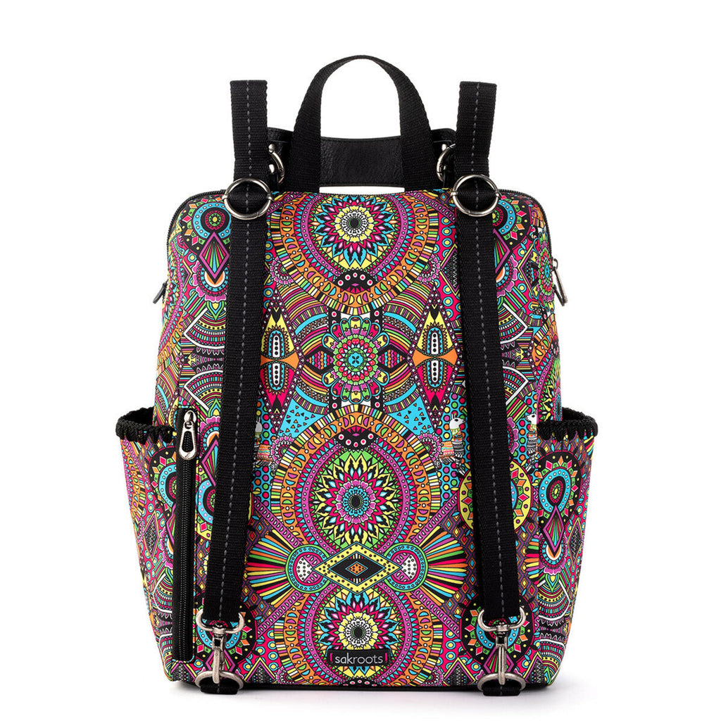 Sakroots Loyola Backpack - EcoTwill - Rainbow Wanderlust
