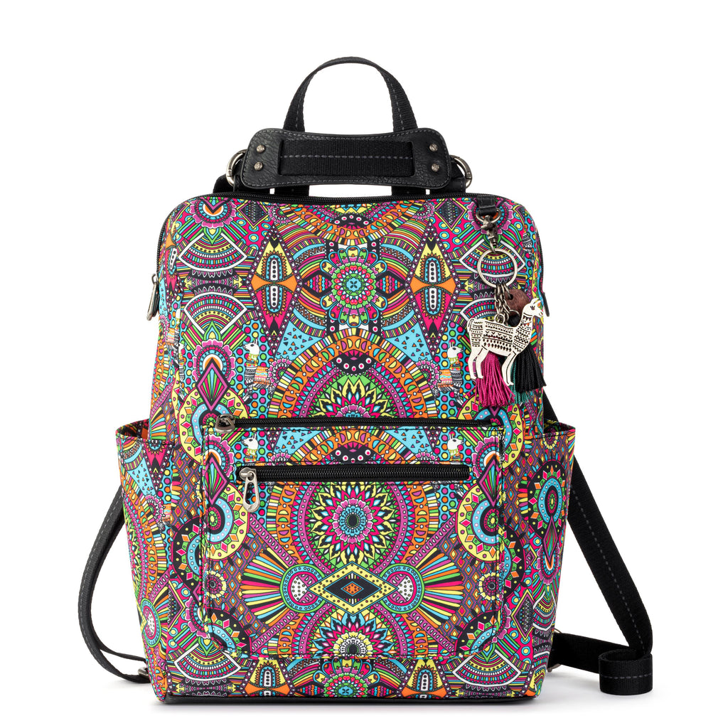 Sakroots Loyola Backpack - EcoTwill - Rainbow Wanderlust