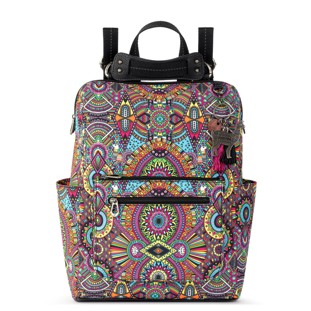 Sakroots Loyola Backpack - EcoTwill - Rainbow Wanderlust