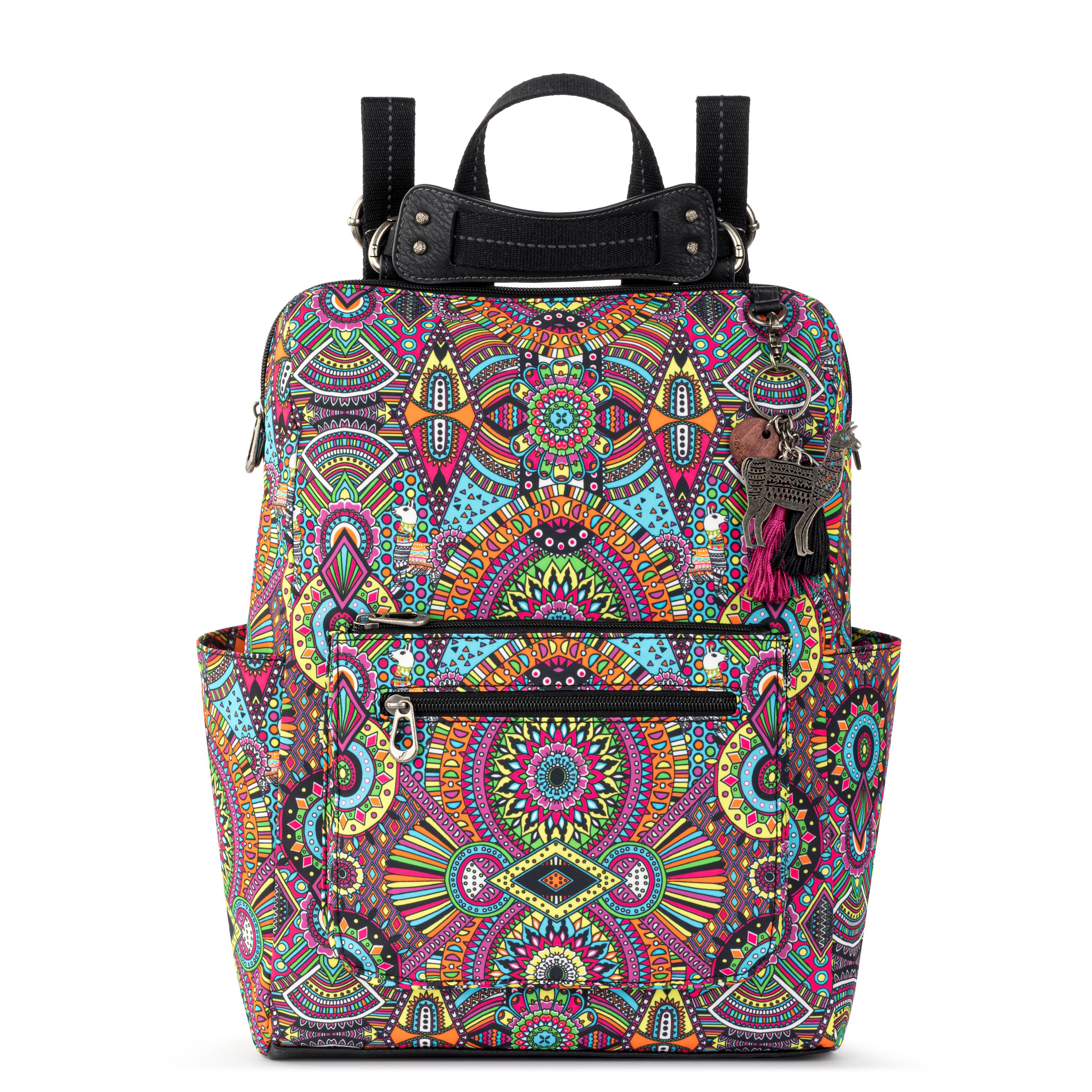 Sakroots Loyola Backpack - EcoTwill - Rainbow Wanderlust
