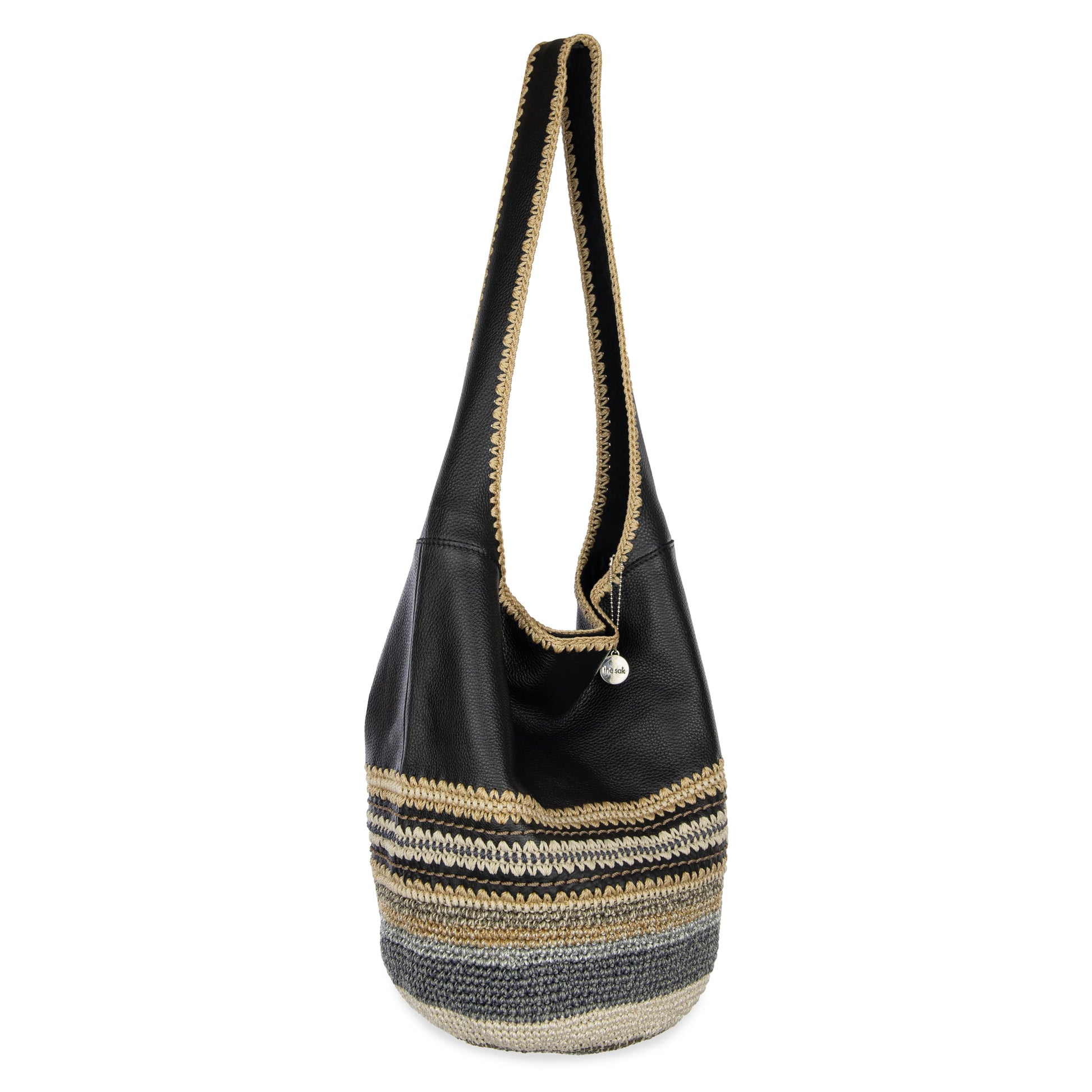 The Sak 120 Hobo Leather - |Black Seminyak|