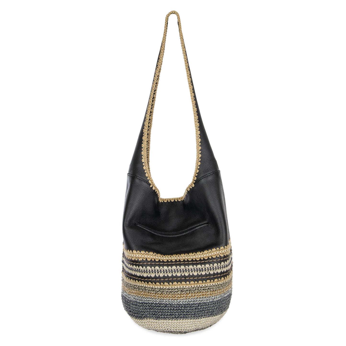 The Sak 120 Hobo Leather - |Black Seminyak|