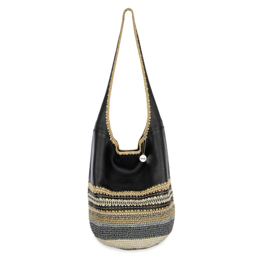 The Sak 120 Hobo Leather - |Black Seminyak|