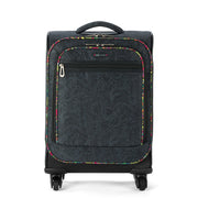 21" Spinner Carry On Luggage - EcoTwill - Black Spirit Desert