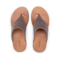 The Sak Shana Sandal - Hand Crochet - Mushroom