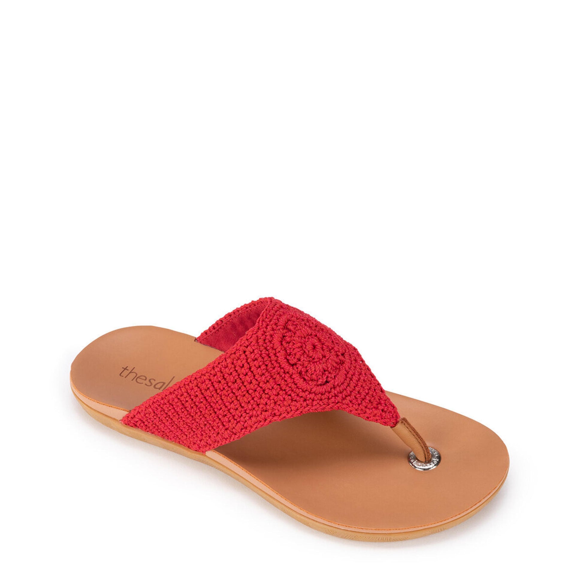 The Sak Shana Sandals Crochet - |Rocket Red|