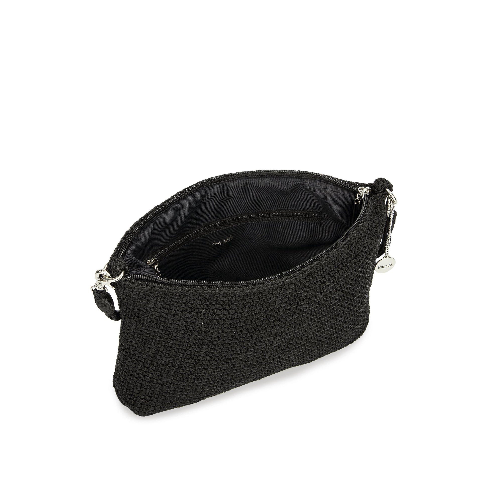 The Sak Lumi Crossbody Crochet - |Black|