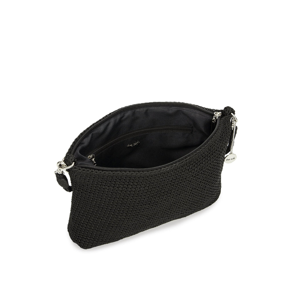 The Sak Lumi Crossbody - Hand Crochet - Black